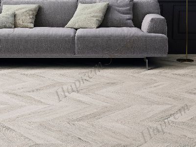 Ламинат 33 класс нагрузки, Faus LIGHT GREY CHEVRON S180086, срок службы - 25 лет - 1