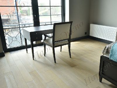 Инженерная доска Дуб Светлое Серебро  обработка   