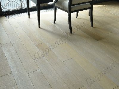 Инженерная доска Дуб Светлое Серебро  обработка   