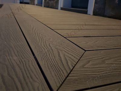 Террасная доска  CM Scandinavia, CM Decking VINTAGE Oak, материал - древесно-полимерный композит - 2