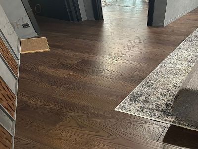 Инженерная доска Дуб Орех Дымчатый   обработка   