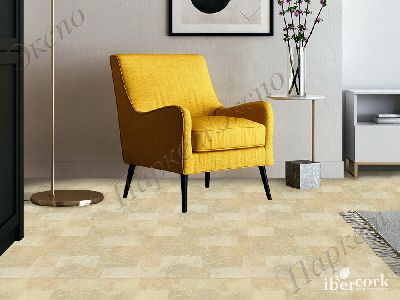 Пробковые полы Саламанка Крем 6 SG, Срок службы 15 лет - 1