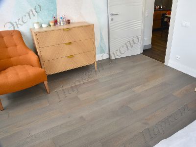 Инженерная доска Дуб Шарлеруа  обработка   