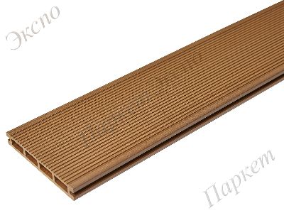 Террасная доска  CM Scandinavia, CM Decking Flax Teak, материал - древесно-полимерный композит - 2