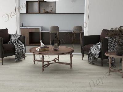 Виниловые полы Floorwood Дуб, 43 класс нагрузки, срок службы - 20 лет - 1