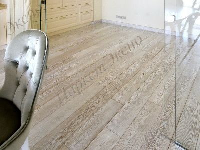 Инженерная доска Дуб Золотой Пегас  обработка   