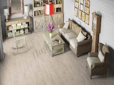 Виниловые полы Tarkett  Art Vinyl Дуб, 43 класс нагрузки, срок службы - 20 лет - 2