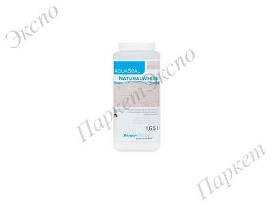 Лак для паркета Aqua-Seal 2KPU Natural White, 2-х компонентный полиуретановый лак для паркета, сохраняющий естественный тон древесины