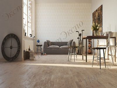 Паркетная Доска Дуб Санни Вайт  (Солнечный) - 1