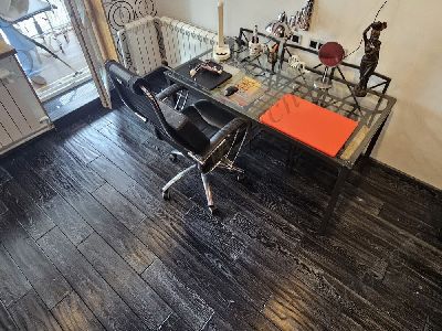 Инженерная доска Дуб Везувий   обработка   