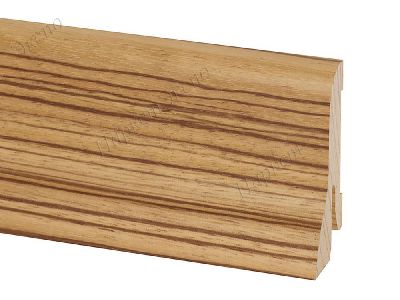 Плинтус деревянный Pedross Зебрано