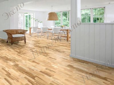 Паркетная Доска Ясень Натурал (Natural) - 1