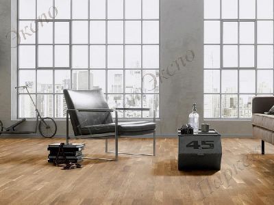 Паркетная Доска Дуб БРИЗОТЕ СВЕЖИЙ (FF OAK BRISOTE 3S) - 1