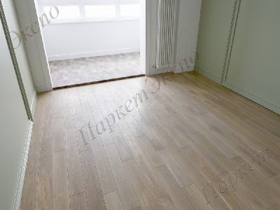 Инженерная доска Дуб Кашемир  обработка   