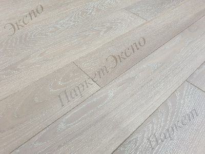 Инженерная доска Дуб Серый Кашемир  обработка 