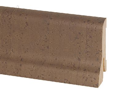 Плинтус деревянный Pedross Пробка рустик серо-коричневая