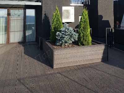 Террасная доска  CM Scandinavia, CM Decking VINTAGE Wenge, материал - древесно-полимерный композит - 2