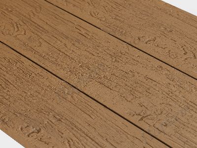Террасная доска  CM Scandinavia, CM Decking Locust Teak, материал - древесно-полимерный композит - 1
