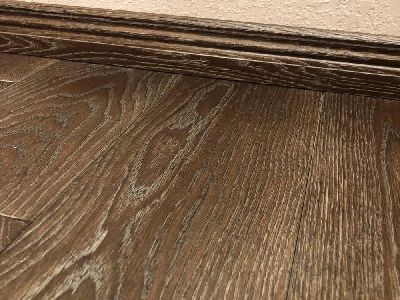 Инженерная доска Дуб Тёмное Серебро  обработка   