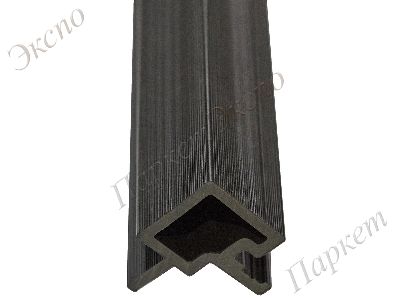 Террасная доска  CM Scandinavia, Угловой профиль  для CM Wall BLACK WOOD (Черное дерево), материал - композит - 1