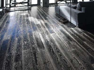 Инженерная доска Дуб Серебряный Авалон  обработка 