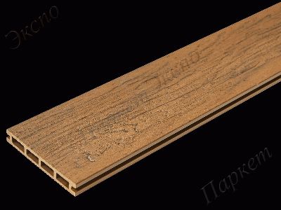 Террасная доска  CM Scandinavia, CM Decking Locust Teak, материал - древесно-полимерный композит - 2
